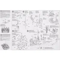 1/350 Scale Model Kit - Warship plastic model kit / German battleship Bismarck