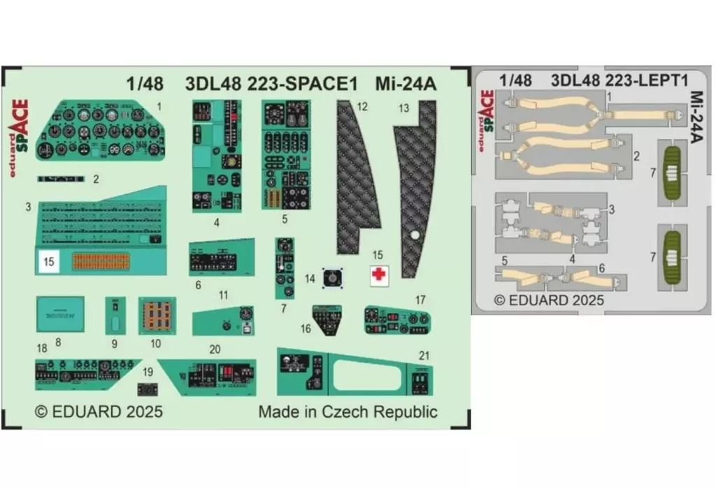 1/48 Scale Model Kit - Attack helicopter / Mil Mi-24