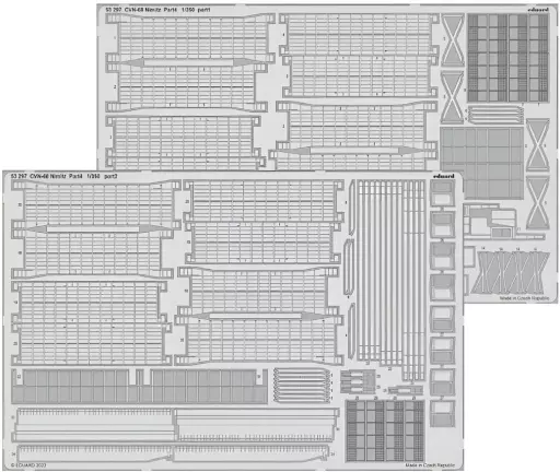 1/350 Scale Model Kit - Etching parts