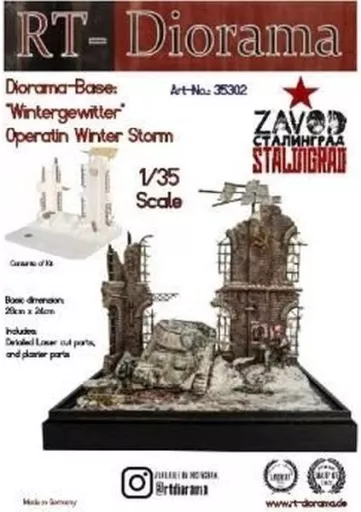 1/35 Scale Model Kit - Diorama Base