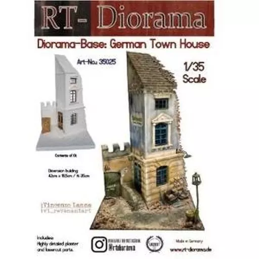 1/35 Scale Model Kit - Diorama Base