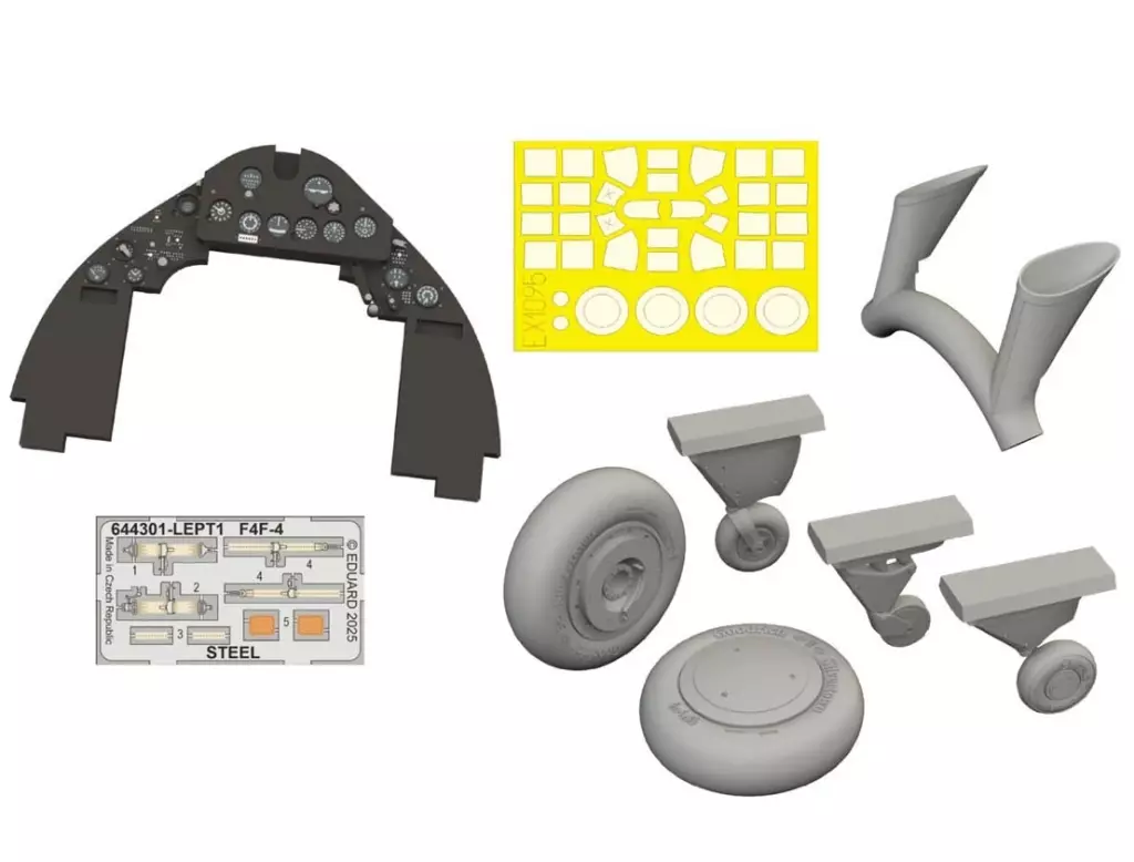 1/48 Scale Model Kit - Grade Up Parts / Grumman F4F Wildcat