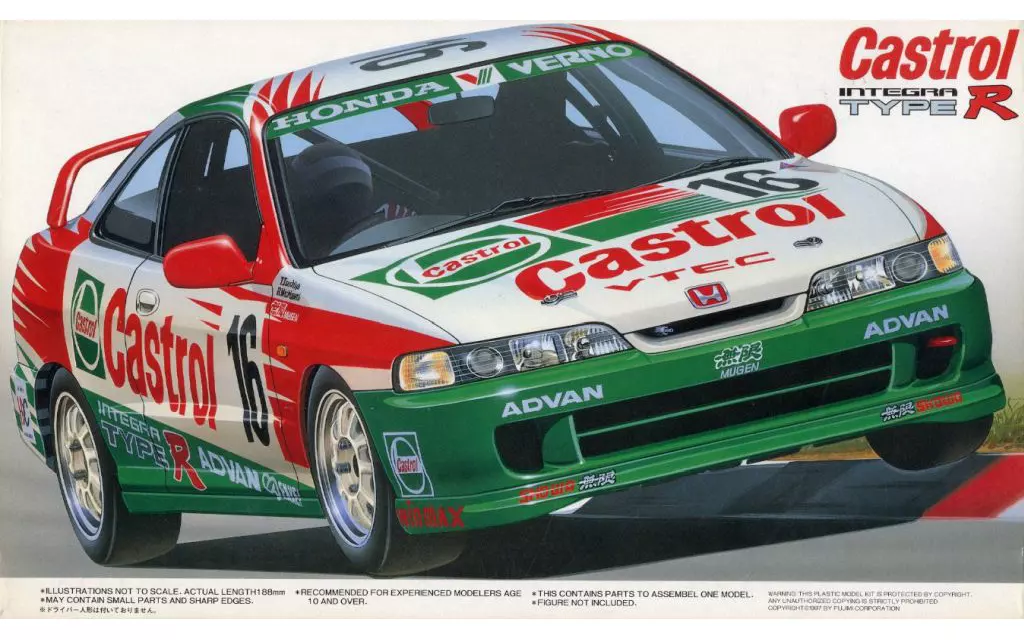 1/24 Scale Model Kit - Vehicle / Honda Integra Type R