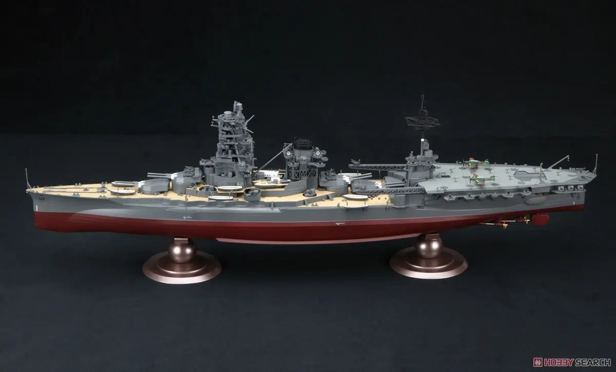 1/350 Scale Model Kit - Warship plastic model kit / Japanese battleship Hyūga