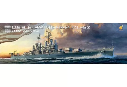 1/350 Scale Model Kit - Light cruiser / USS Birmingham