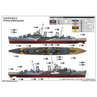 1/350 Scale Model Kit - Light cruiser