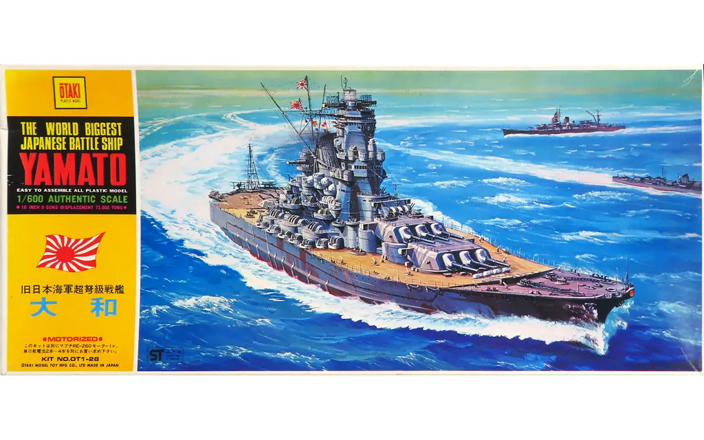 1/600 Scale Model Kit - Warship plastic model kit / Japanese Battleship Yamato
