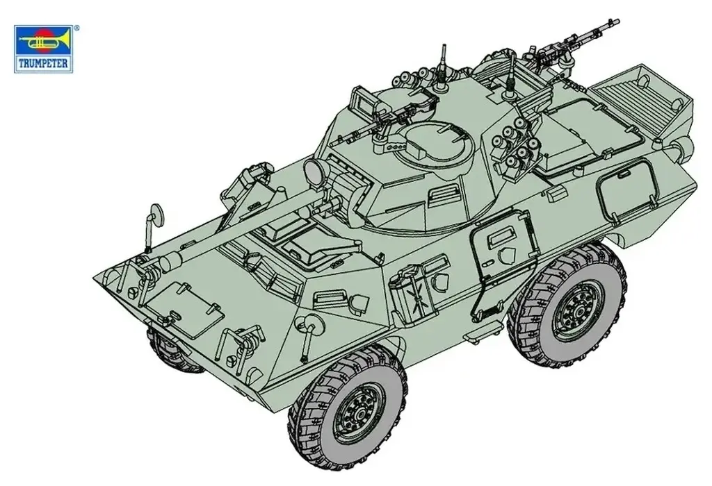 1/72 Scale Model Kit - Tank / Commando