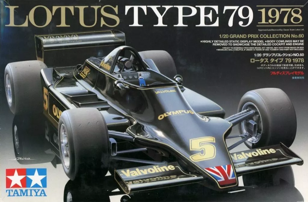 1/20 SCALE LOTUS TYPE 79 1978 Model Kit