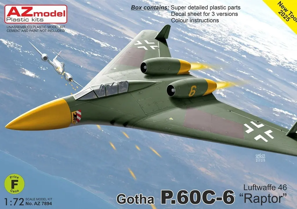 1/72 Scale Model Kit - Fighter aircraft model kits