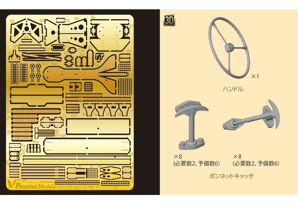 1/35 Scale Model Kit - Grade Up Parts