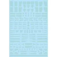 1/100 Scale Model Kit - GM Decals