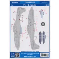 1/48 Scale Model Kit - Detail-Up Parts / North American P-51 Mustang