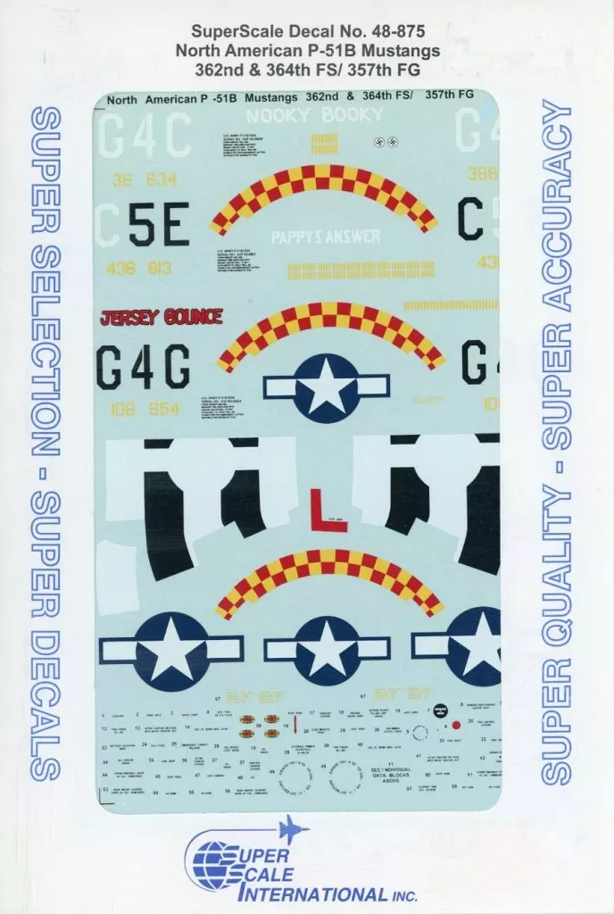 1/48 Scale Model Kit - Fighter aircraft model kits / North American P-51 Mustang