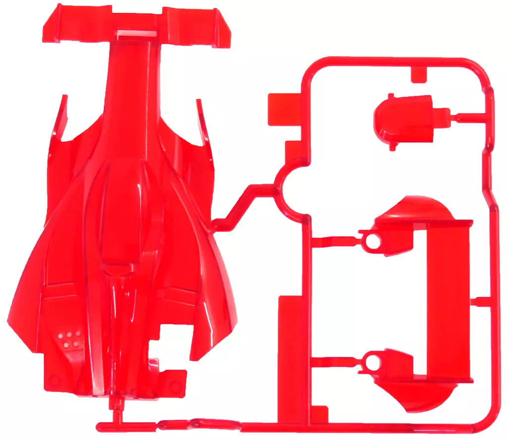 1/32 Scale Model Kit - Mini 4WD Parts / Flame Astute