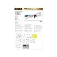 1/48 Scale Model Kit - Fighter aircraft model kits / North American P-51 Mustang