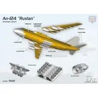 1/72 Scale Model Kit - Military transport aircraft / Antonov An-124 Ruslan