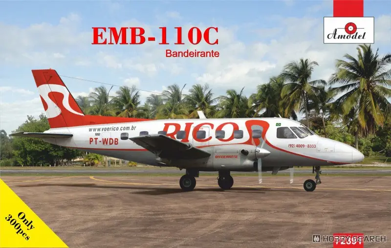 1/72 Scale Model Kit - Airliner / Embraer EMB 110 Bandeirante