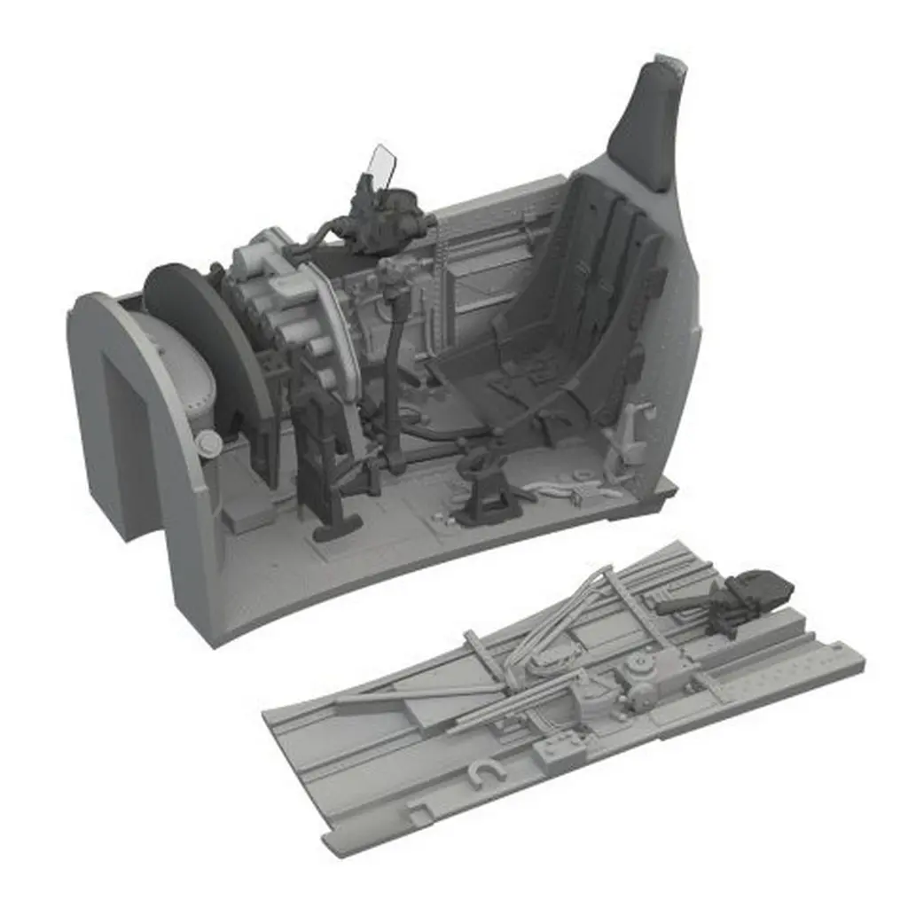 1/48 Scale Model Kit - Grade Up Parts / Curtiss P-40 Warhawk