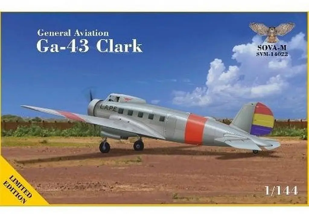 1/144 Scale Model Kit - Airliner / General Aviation GA-43