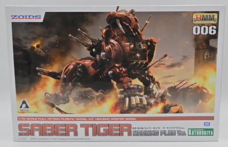 1/72 Scale Model Kit - ZOIDS / Saber Tiger