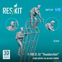 1/72 Scale Model Kit - Detail-Up Parts / Republic F-105 Thunderchief