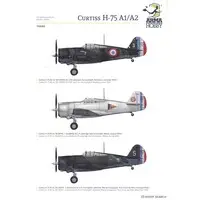 1/72 Scale Model Kit - Fighter aircraft model kits / Curtiss P-36 Hawk