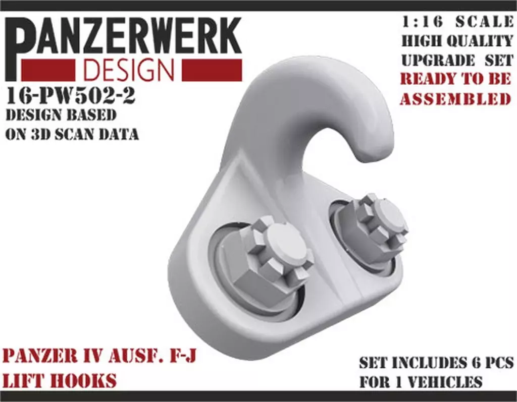 1/16 Scale Model Kit - Detail-Up Parts