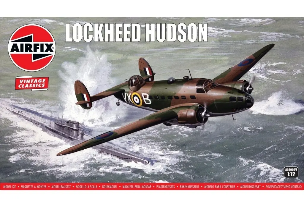 1/72 Scale Model Kit - Bomber / Lockheed Hudson