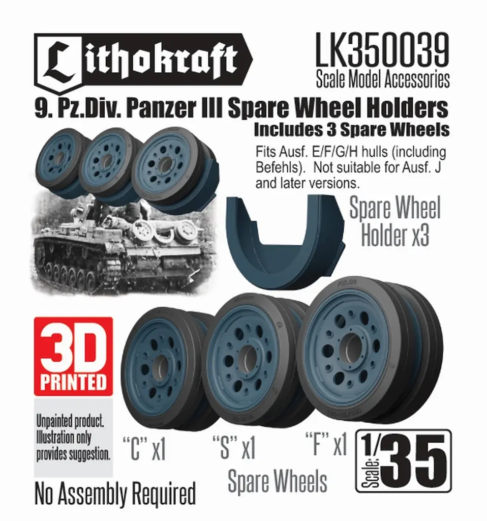 1/35 Scale Model Kit - Grade Up Parts