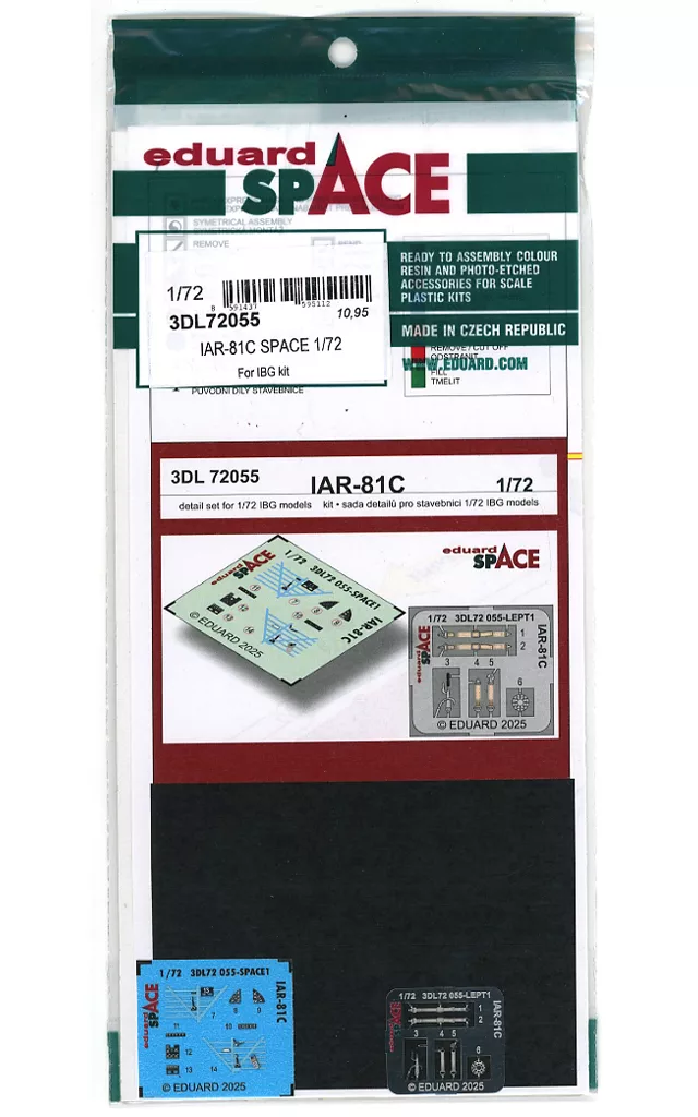 1/72 Scale Model Kit - Grade Up Parts / IAR-81