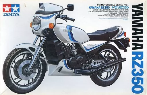 1/12 SCALE YAMAHA RZ350 Model Kit