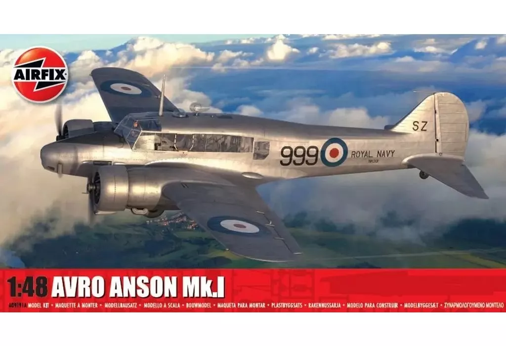 1/48 Scale Model Kit - Aircraft / Avro Anson