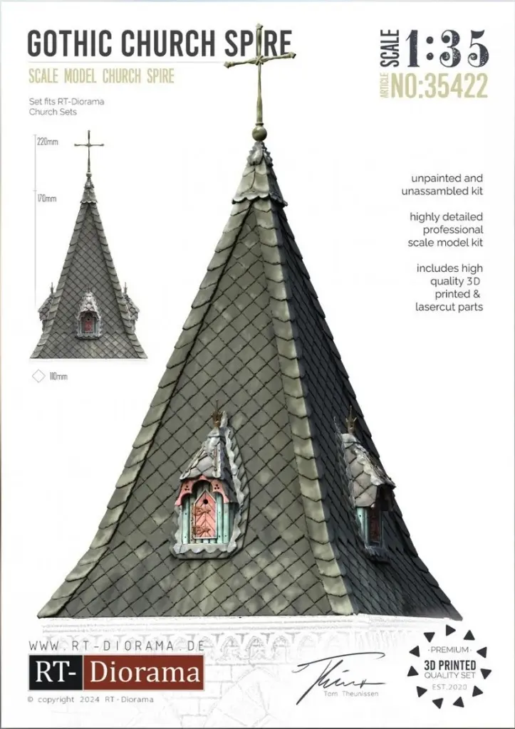 1/35 Scale Model Kit - Diorama Base