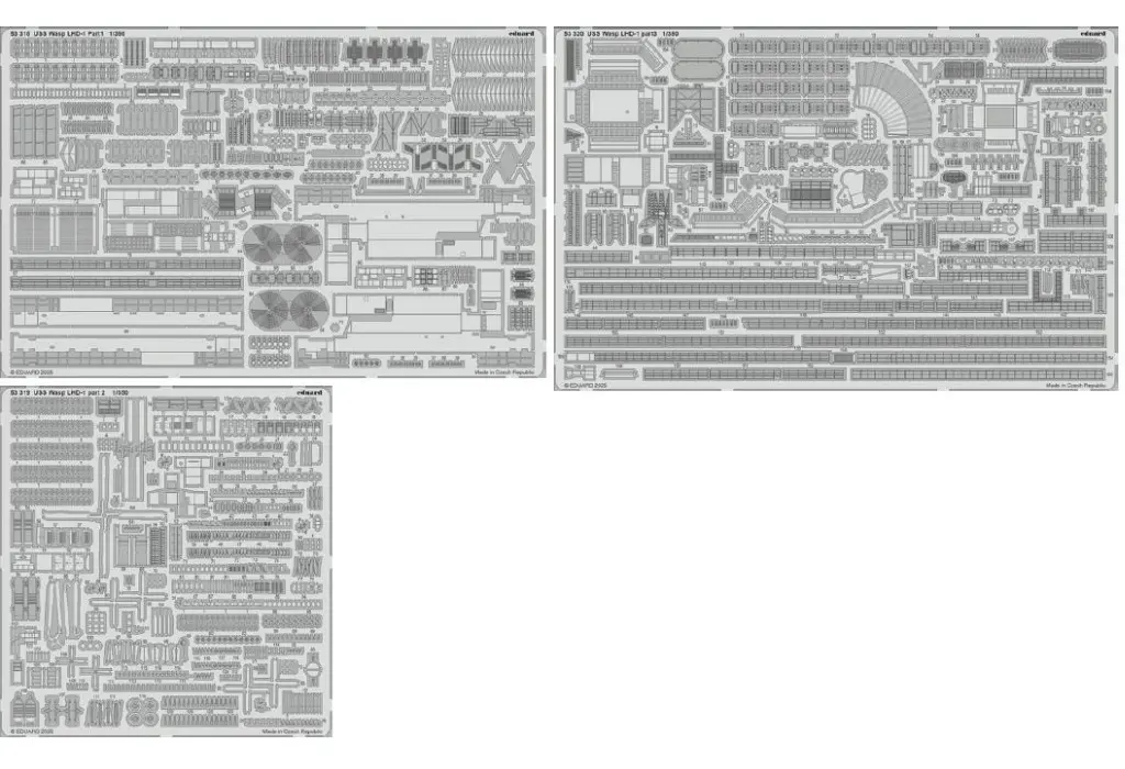 1/350 Scale Model Kit - Etching parts