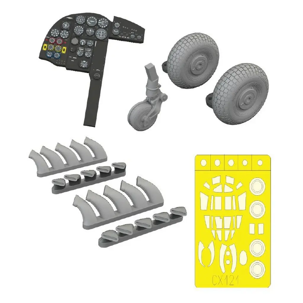 1/72 Scale Model Kit - Grade Up Parts / de Havilland Mosquito