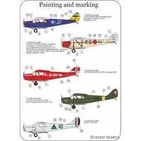 1/72 Scale Model Kit - Aircraft / de Havilland DH.80A Puss Moth