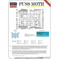 1/72 Scale Model Kit - Aircraft / de Havilland DH.80A Puss Moth