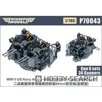 1/700 Scale Model Kit - Detail-Up Parts / Bofors 40mm gun