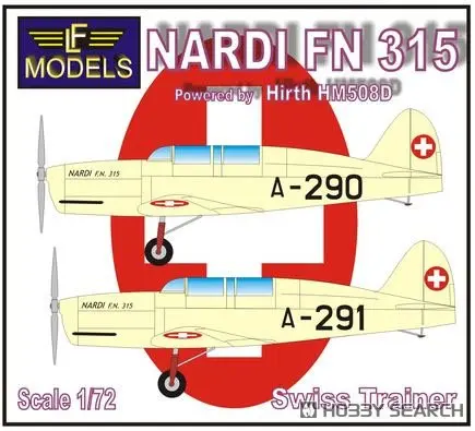 1/72 Scale Model Kit - Trainer aircraft / Nardi FN.315