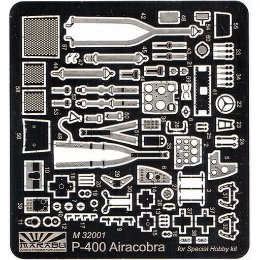 1/32 Scale Model Kit - 1/35 Scale Model Kit - Etching parts / P-400 Airacobra