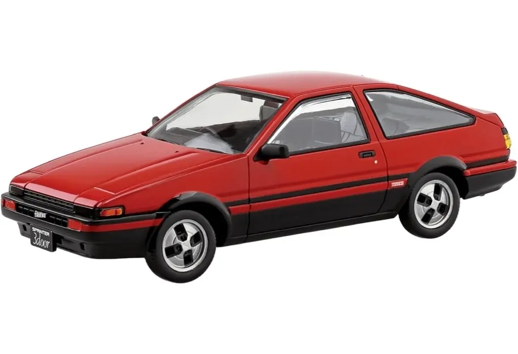 Toyota Sprinter Trueno (High Flash Two Tone) Model Kit