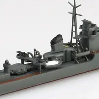 1/700 Scale Model Kit - WATER LINE SERIES / Japanese destroyer Teruzuki