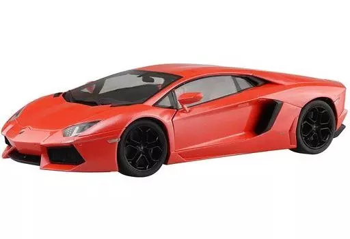 '11 Lamborghini Aventador Orange pearl Model Kit