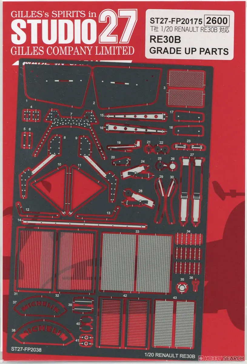 Plastic Model Parts - Etching parts
