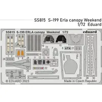 Weekend edition - 1/72 Scale Model Kit - Etching parts / Avia S-199