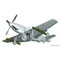 1/72 Scale Model Kit - Fighter aircraft model kits / North American P-51 Mustang