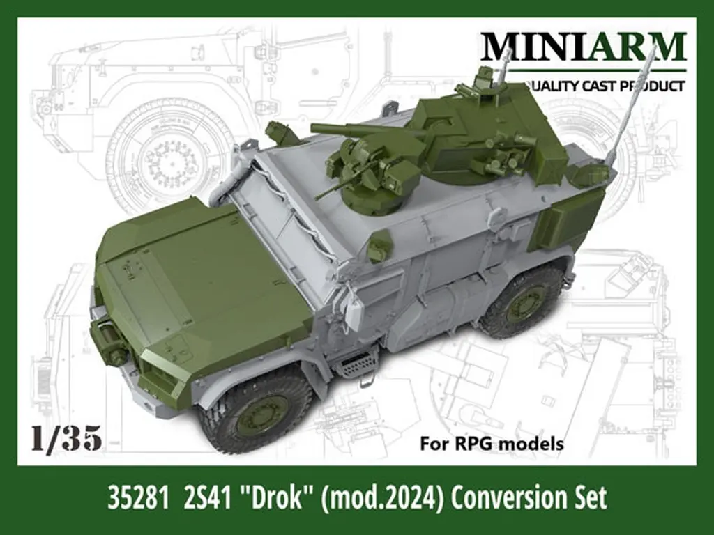 1/35 Scale Model Kit - Grade Up Parts
