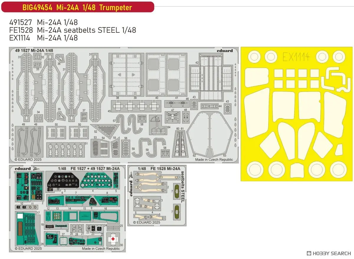 1/48 Scale Model Kit - Attack helicopter / Mil Mi-24