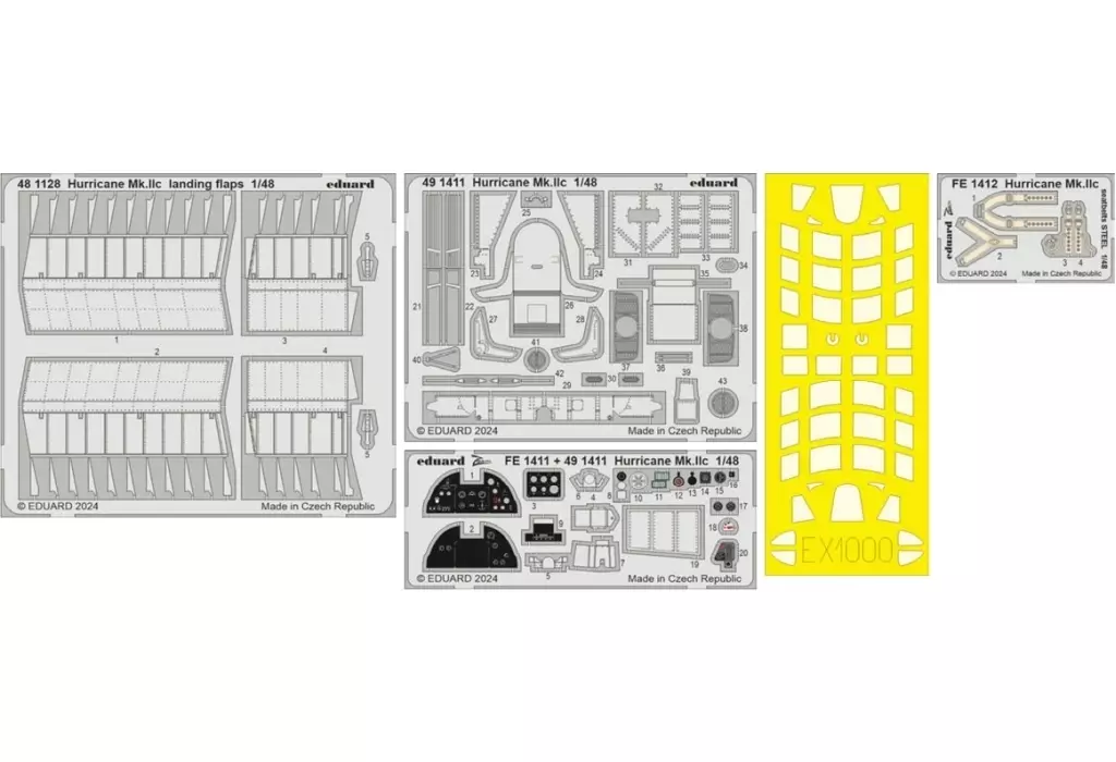 1/48 Scale Model Kit - Detail-Up Parts